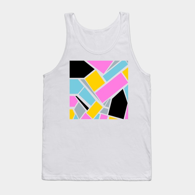 Geometric abstraction Tank Top by stephenignacio